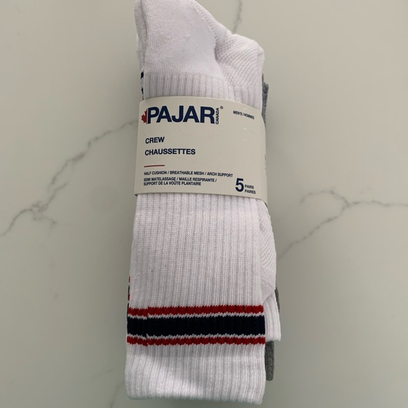 Pajar Mens 5-Pack Thermal Crew Socks NWT - Picture 1 of 9